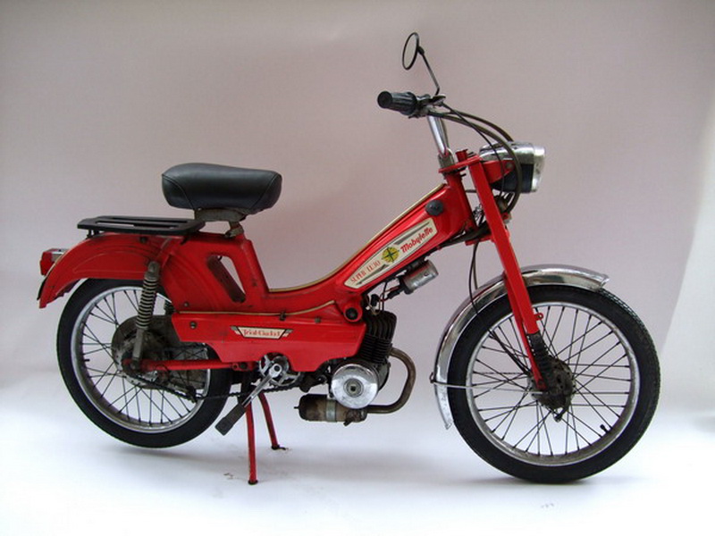 motocicleta ciclomotor mobylette super lujo 1u